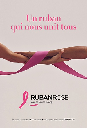campagne octobre rose - ruban rose - cancer du sein - clinique chirurgicale du libournais