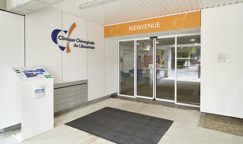 img Clinique Chirurgicale du Libournais - Modernisation et extension - Aménagement- Bienvenue à la Clinique