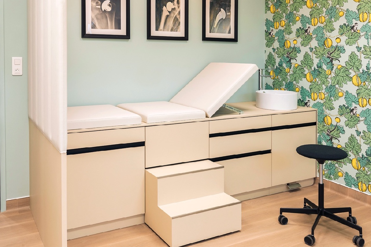 centre orthopedique de libourne_photo salle examen cabinet_consultations exterieures_clinique chirurgicale du libournais