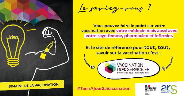 semaine européenne de la vaccination 2022 - faire le point sur sa vaccination - clinique chirurgicale du libournais
